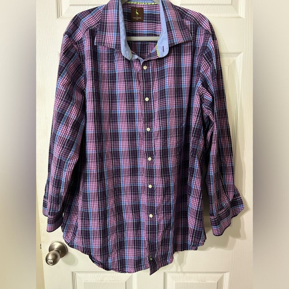 Tailorbyrd Casual Button-down Shirt Size 2xl